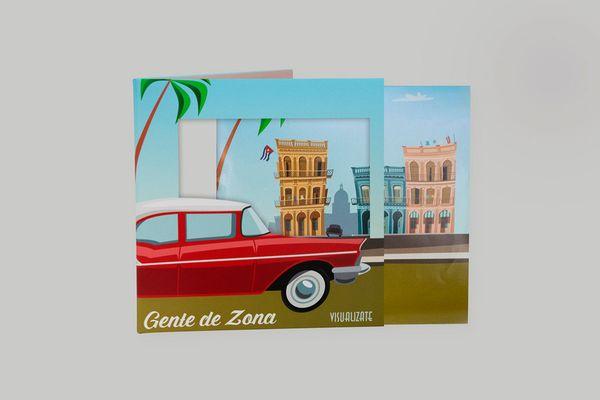 Gente de Zona Collectible LP Cover