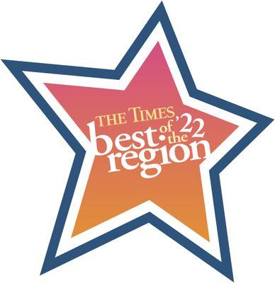 Voted Best in the Region 2022