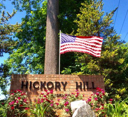 Hickory Hill Entrance