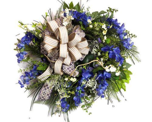 Vivid Birch Wreath