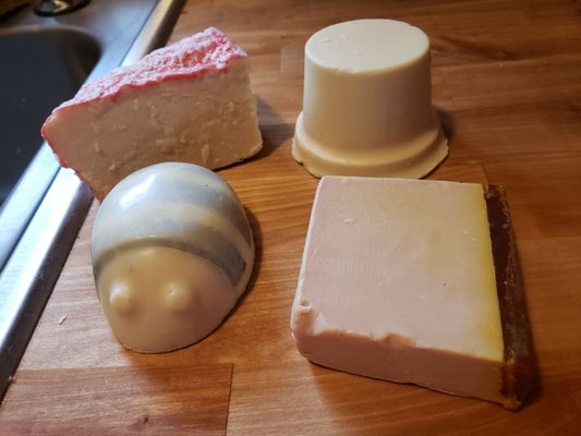 Shampoo bars, hand soap, Scrub Bee, massage bar/body lotion