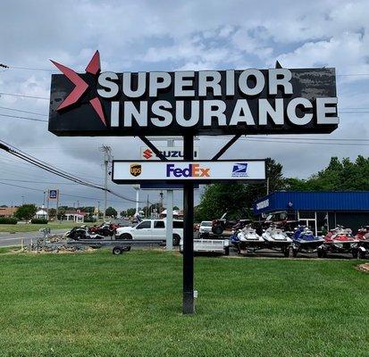 Located inside Superior Insurance!