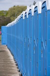 Event porta potties.