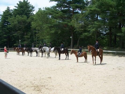 Cornerstone Farm Open Schooling Show Series- six shows each year- with day-end and year-end awards.