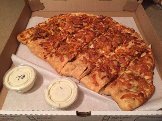 Large Buffalo Chicken Calzone