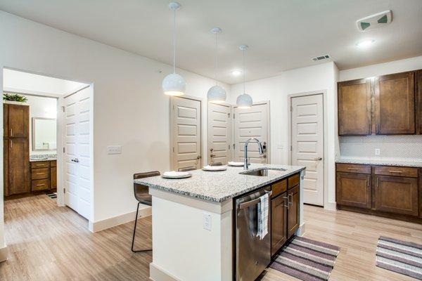 Spacious Kitchen with Upgraded Finishes