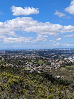 Views of the San Diego downtown