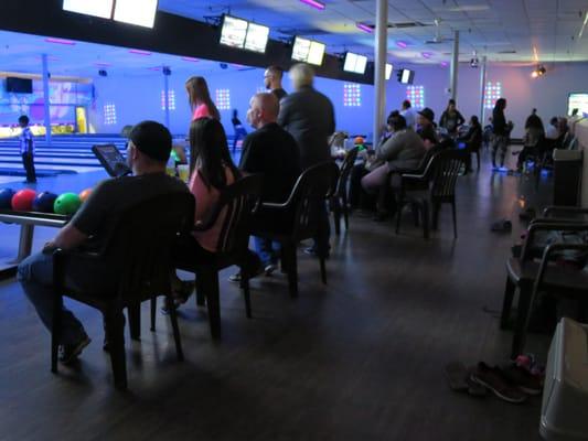 Glow Bowling adds to the family fun!