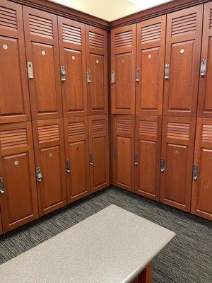 Women's lockers