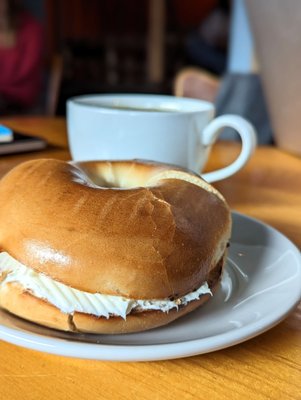 Coffee meets bagel