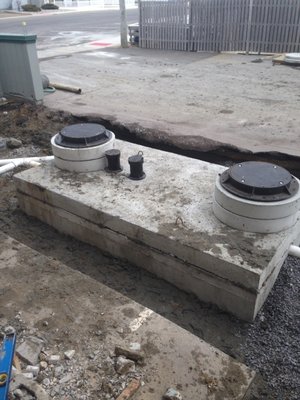 Grease trap Installation