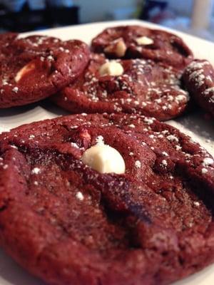 Chef Jay's red velvet cookies