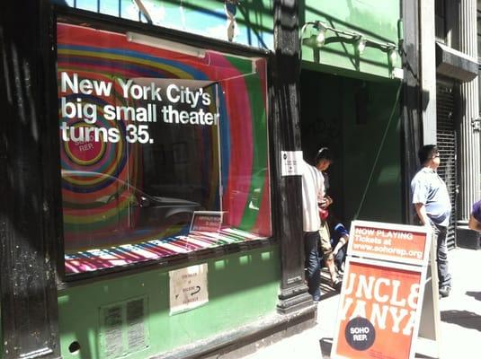 Front of Soho Rep