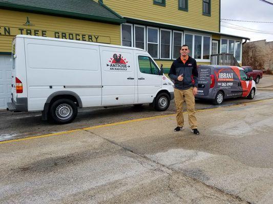 Antique Archaeology Van from American Pickers looking good!