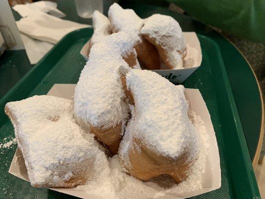 Over-cooked beignets