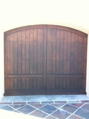 Custom Wood Garage Doors