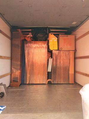 Solution movers , loading a truck