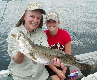 trophy spring speckled sea trout