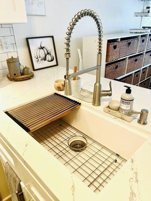 New sink installed through Solid Restoration