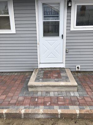 Side entrance step; improved function & safety