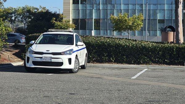 The City Wide Security Services vehicle