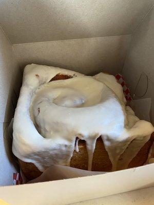 Cinnamon roll gigantic