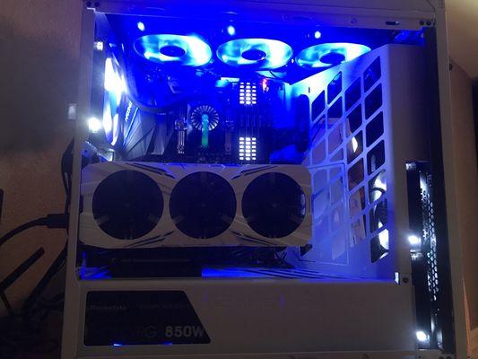 Another successful build, customer was very happy with the outcome and how clean and simple his gaming pc looked!