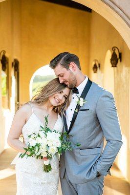 Bride's Bouquet and Groom's boutonniere