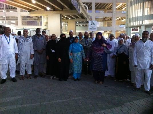 Labaik tours group after Hajj completion