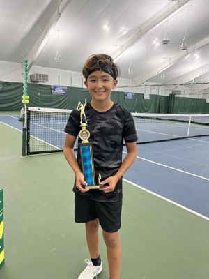 Beka Tennis Academy would like to Congratulate Our Talented Student, Aidan for Winning 6 USTA Tournaments this Summer 2023!!!