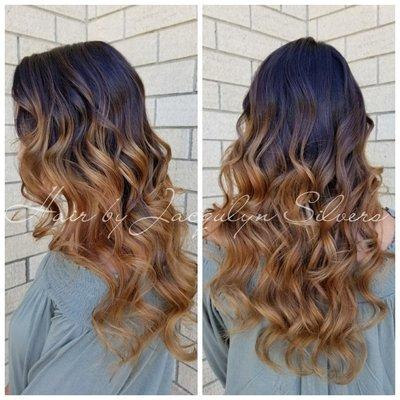 Caramel balayage