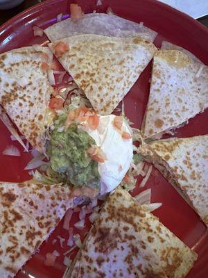 Chicken quesadillas