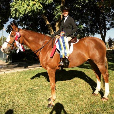 Sacramento International Horse Show 2017 Lucca, Champion Children Hunter Division