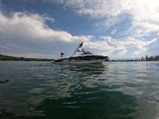 Beautiful day out on Flathead river!