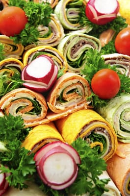 Woodside's Wraps Platter!