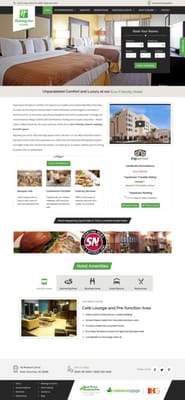 Responsive Website for Leading Hotel in West Columbia, SC