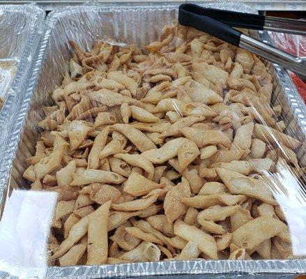 Namak Para: crunchy, slightly savory, and completely addicting . . .