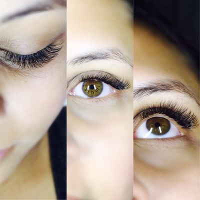 Volume lashes