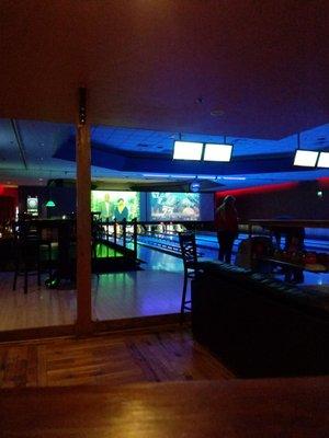 Pizza, bowling, and drinks; how could you beat it!?