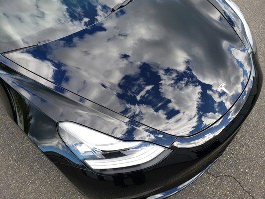 Ceramic coated Tesla