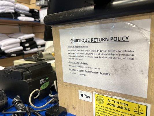 Return Policy