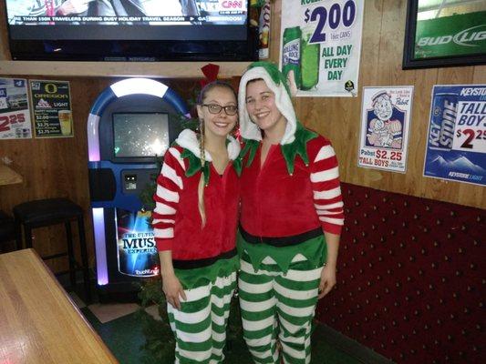 Christmas elves