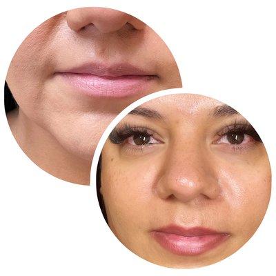 Lip blush aquarelle (permanent makeup)