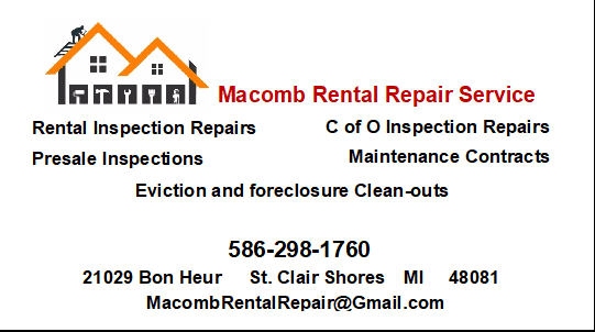 Macomb Rental Repair Service