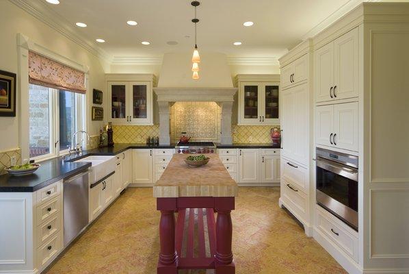 Kitchen & Butcher Block Island