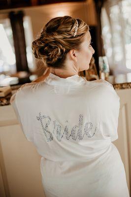 Perfect updo for my wedding day.