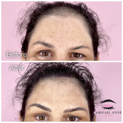 Microblading - Before and After