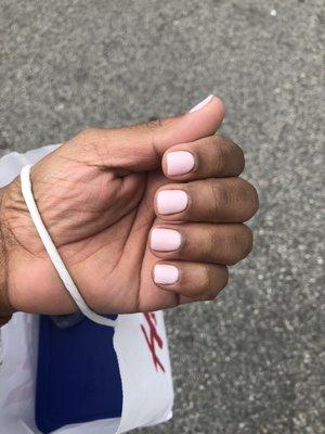 Cute gel mani!