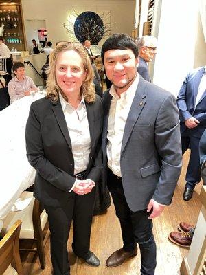 PN Lawyers co-hosts a luncheon honoring Queens District Attorney Melinda Katz.