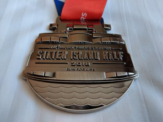 2018 finisher medal